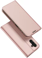 Etui i futerały do telefonów - Dux Ducis Skin Pro kabura etui pokrowiec z klapką Samsung Galaxy A13 5G różowy - miniaturka - grafika 1