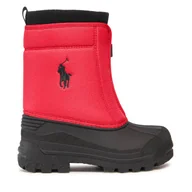 Buty dla dziewczynek - Śniegowce Polo Ralph Lauren Quilo Zip II RF104294 S Czerwony - miniaturka - grafika 1