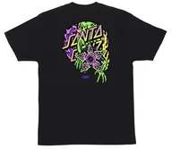 Koszulki męskie - t-shirt SANTA CRUZ STRANGER THINGS DEMOGORGON DOT HEAVYWEIGHT T-SHIRT BLACK - miniaturka - grafika 1
