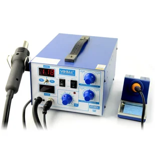 Stacja lutownicza 2w1 hotair i grotowa Yihua 872D+ - 700W - Lutownice - miniaturka - grafika 1