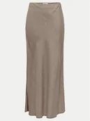 Spódnice - ONLY Spódnica maxi Chigo 15338282 Beżowy Regular Fit - miniaturka - grafika 1