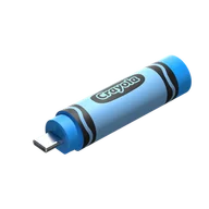 Pendrive - SanDisk Crayola USB-C Flash Drive - Cerulean Blue, 128GB - SDCZIC-128G-G46B - miniaturka - grafika 1