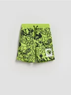 Skarpetki dla dzieci - Reserved - Szorty kąpielowe SmileyWorld® - zielony - miniaturka - grafika 1