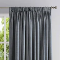 Zasłony - Zasłona gotowa Velvet Esti Szary 135x245cm 135 x 245 [cm] - miniaturka - grafika 1