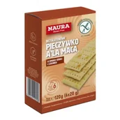 Pieczywo chrupkie - Naura Pieczywko chrupkie z tapioką cebulowo-czosnkowe bez glutenu 120 g - miniaturka - grafika 1