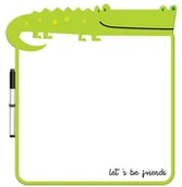 Dom i ogród - Tablica suchościeralna Krokodyl - miniaturka - grafika 1