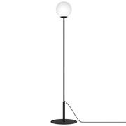 Lampy stojące - Luminex Daga 3056 lampa stojąca podłogowa 1x60W E27 biała/czarna - miniaturka - grafika 1