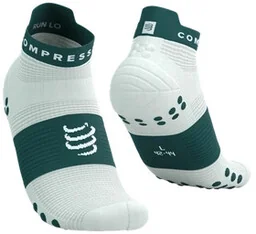 COMPRESSPORT Skarpety ProRacing Socks V4 RUN LOW Sugar/Storm - Skarpetki i podkolanówki sportowe - miniaturka - grafika 1