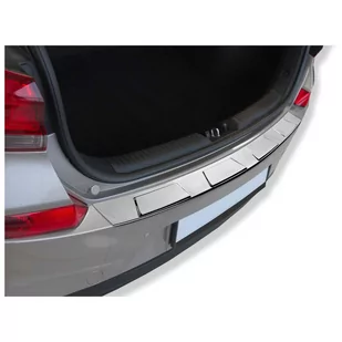 Nakładka na zderzak do Mazda 3 IV od 2019 Hatchback 5-drzwiowy - 4 Trapez,Połysk - Nakładki na zderzak - miniaturka - grafika 1