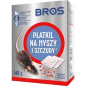 Zwalczanie i odstraszanie szkodników - Bros Sp z o.o Płatkil na myszy i szczury 140g 1630 - miniaturka - grafika 1