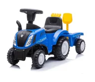 Dom i wnętrze OUTLET - Rowerek pchany NEW HOLLAND niebieski/czarny - miniaturka - grafika 1