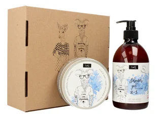LaQ Zestaw prezentowy Kozioł naturalny żel podprysznic 500ml + peeling 200ml - Zestawy kosmetyków damskich - miniaturka - grafika 2