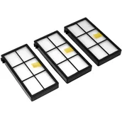 Akcesoria do robotów sprzątających - iRobot Roomba 800 Zestaw filtrów HEPA 3 szt - miniaturka - grafika 1