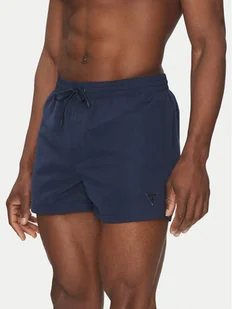 Guess Szorty kąpielowe F4GT00 WG282 Granatowy Regular Fit - Kąpielówki męskie - miniaturka - grafika 1