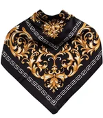 Apaszki i szaliki damskie - Chusta delikatna elegancka apaszka ornament - miniaturka - grafika 1