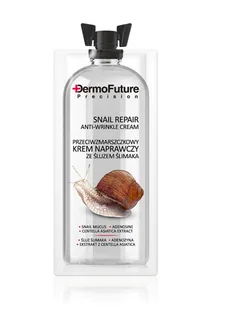 DermoFuture TENEX Precision Przeciwzmarszczkowy krem naprawczy ze śluzem ślimaka 12 ml - Kremy do twarzy - miniaturka - grafika 2
