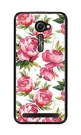 Etui i futerały do telefonów - Fancy Asus Zenfone 2 Laser 5"" Różowe Kwiaty - miniaturka - grafika 1
