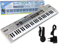 Instrumenty muzyczne dla dzieci - Keyboard MQ-6110 Mikrofon Organki 61 Klawiszy - miniaturka - grafika 1