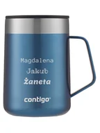 Kubki termiczne - Kubek termiczny z grawerem Contigo Streeterville 420 ml - NiebieskiÂ - miniaturka - grafika 1