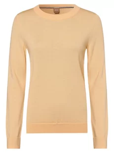 BOSS - Sweter damski  Feganas, pomarańczowy - Swetry damskie - miniaturka - grafika 1