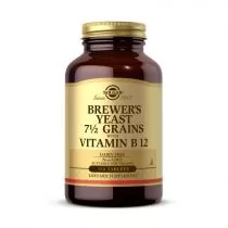 Solgar Brewer's Yeast 7 1/2 Grains with Vitamin B12 Suplement diety 250 tab. - Witaminy i minerały - miniaturka - grafika 1