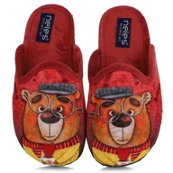 Kapcie damskie - Pantofle damskie hiszpańskie Neles 4124.704 CALDERA R.38 - miniaturka - grafika 1