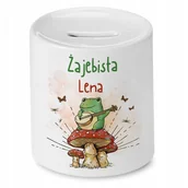 Skarbonki - Skarbonka dla Leny na Urodziny Idealny Prezent z Nadrukiem ze Zdjęciem + Opakowanie na prezent (wzór 04) - miniaturka - grafika 1