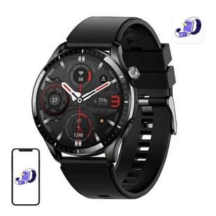 Blitzwolf BW-EP10 Czarny - Smartwatch - miniaturka - grafika 1