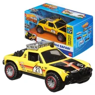 Samochody i pojazdy dla dzieci - Hot Wheels Pull-Back Speeders Autko W Pudełku Z Napędem 914 Porsche Safari - miniaturka - grafika 1