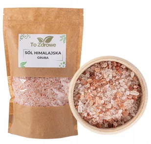 SÓL HIMALAJSKA GRUBA 1kg gruboziarnista różowa To Zdrowe - Sól - miniaturka - grafika 1