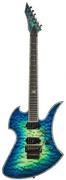 Gitary elektryczne - BC Rich Mockingbird Extreme Exotic Floyd Rose Quilted Maple Top Cyan Blue gitara elektryczna - miniaturka - grafika 1