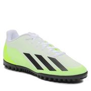 Piłka nożna - Buty adidas X Crazyfast.4 Turf Boots IE1583 Ftwwht/Cblack/Luclem - miniaturka - grafika 1