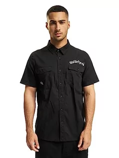 Koszule męskie - Motörhead Brandit Bastards - Roadstar Shirt męska koszula z krótkim rękawem, czarna band-Merch, Bands, czarny, 4XL - grafika 1