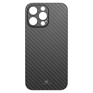 Etui i futerały do telefonów - Black Rock Etui do iPhone 15 Pro (bezprzewodowe ładowanie, cienkie, ultracienkie, wysokiej jakości etui, elastyczne, etui na telefon komórkowy do iPhone 15 Pro, Case), czarne/karbonowe - miniaturka - grafika 1