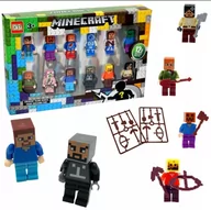 Figurki dla dzieci - MINECRAFT FIGURKI 12 SZTUK AKCESORIA ZESTAW - miniaturka - grafika 1