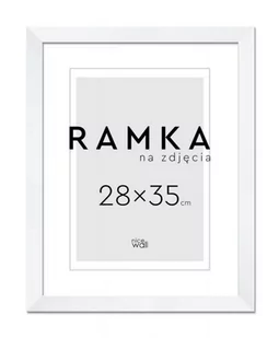 Ramka na zdjęcia 28x35 cm Biała - Ramki na zdjęcia - miniaturka - grafika 1