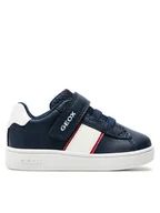 Buty dla chłopców - Geox Sneakersy B Eclyper Boy B455LA 000BC C0735 Granatowy - miniaturka - grafika 1