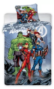 Faro Pościel licencyjna 160x200 Avangers AVENGERS 033 - Pościel dla dzieci - miniaturka - grafika 1