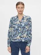 Koszule damskie - Pepe Jeans Koszula Ciria PL304836 Niebieski Regular Fit - miniaturka - grafika 1