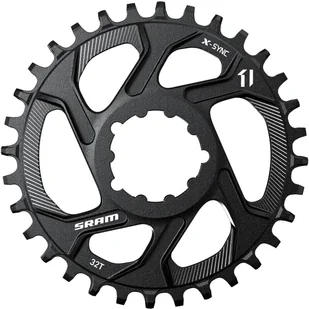 Sram unisex naszyjnik MTB Direct Mount aluminium 11-krotnie X-Sync 3 MM Offset Boost arkusze, czarny, 34T 11.6218.018.019 - Akcesoria rowerowe - miniaturka - grafika 1