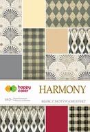 Szkolne artykuły papiernicze - Blok Effect Harmony 10 arkuszy HAPPY COLOR - miniaturka - grafika 1