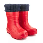 Buty dla dziewczynek - Kalosze dziecięce Aspen, czerwone, Lemigo - miniaturka - grafika 1