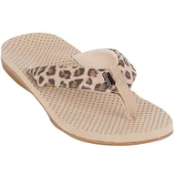 Klapki i japonki damskie - Klapki damskie Kappa Fayola beżowe 242980 4150 beżowy brązowe - miniaturka - grafika 1