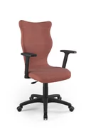 Fotele i krzesła biurowe - Entelo, Krzesło obrotowe Uni Palladium 02 rozm. 7, Brązowy - miniaturka - grafika 1