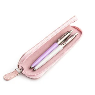 Zestaw prezentowy długopis Parker Jotter Originals Liliowy i Perłowy z różowym etui - Zestawy piśmiennicze - miniaturka - grafika 1