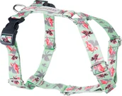 Szelki dla psów - Szelki regulowane dla psa Amiplay BeHappy Guard L Flamingo - miniaturka - grafika 1