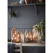 Ozdoby bożonarodzeniowe - Lampa dekoracyjna LED View z drewna, natura - miniaturka - grafika 1