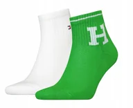 Skarpetki męskie - A18 Skarpetki TOMMY HILFIGER STOPKI 2-Pak 43-46 - miniaturka - grafika 1