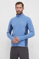 Bluzy męskie - Columbia bluza sportowa Spectre Ridge kolor niebieski wzorzysta - miniaturka - grafika 1