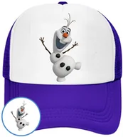 Czapki i chusty sportowe męskie - CZAPKA Z DASZKIEM KRAINA LODU DLA DZIECI SIATKA NIEBIESKA BEJSBOLÓWKA - miniaturka - grafika 1